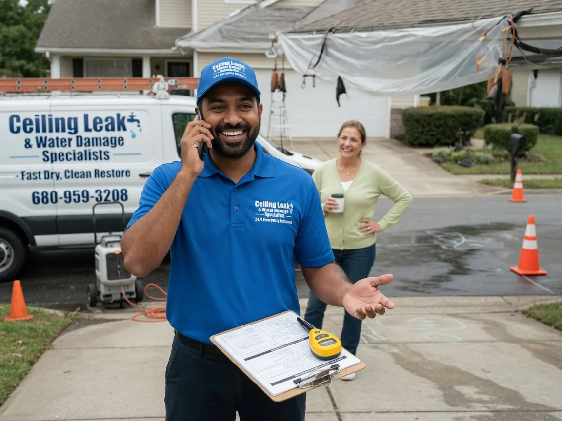 Ceiling Leak Cleanup Clarksville, TX FAQs